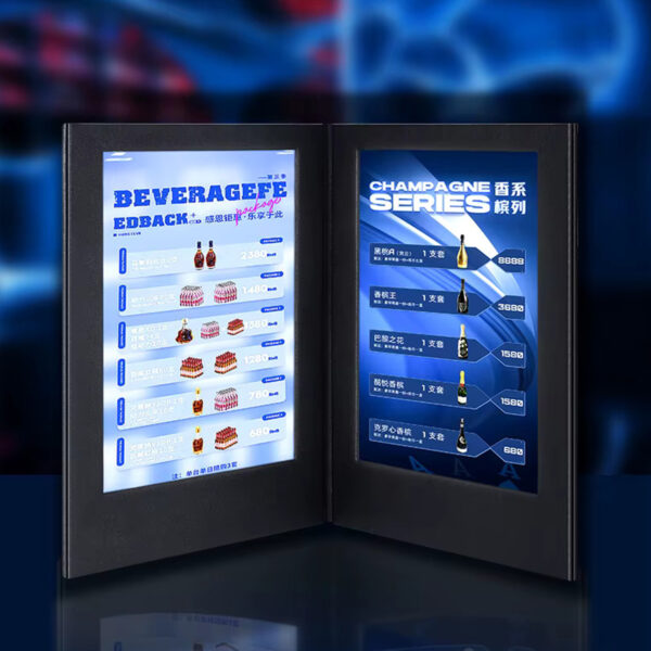 LED MENU BOOK