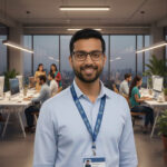 Multi Color Printed Lanyard for Id cards.